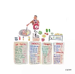 【插画先锋】拥抱夏日之歌 : “春光已融化了\x0a白日渐长，夜风渐暖\x0a似乎有谁迟到了\x0a没关系，还来得及，\x0a让这一首夏日之歌拥抱你”