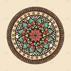 波西米亚风格的背景设计