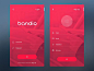 Mobile User Interface Login Form Design Inspiration: 