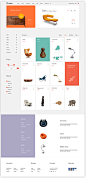 Market is an elegant online store solution on Behance