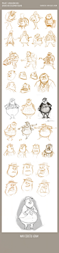 '' DUDU '' character development sketches : '' DUDU '' 3d animated series.Here is some character development sketches that i made for this project.Studio : İpek University animation studio2012 -2013http://ani.ipek.edu.tr/Content/Details/1006