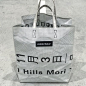 F52 MIAMIVICE Ltd Art 048/75 2009 This bag is one of a Limited Edition created for MORI ART MUSEUM, TOKYO by FREITAG. For this collaboration, FREITAG has combined used MORI ART MUSEUM exhibition banners with recycled truck tarpaulins to produce these excl