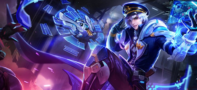 王者荣耀诸葛亮星航指挥官官方海报