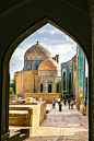 It's a beautiful world : “ Shah-I-Zinda, Samarkand / Uzbekistan (by Kean Eng Chan).
”
