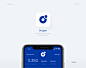 Oxygen — financial overview and helping hand in app : Financial overview and a helping hand in a mobile app. The decided to go with high contrast and bold typography on the app that should accompany the new brand look and feel. Probably the coolest part o