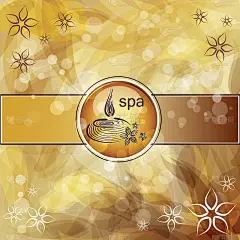 Spa背景蜡烛