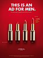 L'Oreal: This Is An Ad For Men - Lipstick, Mascara, Nail Polish