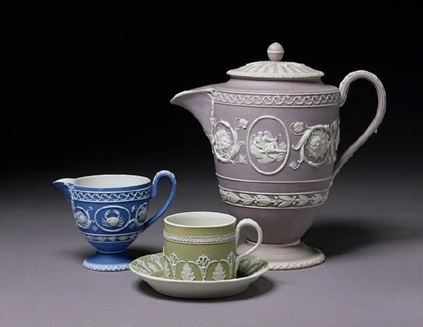 jasperware碧玉细炻器英国传统陶瓷之父乔舒亚韦奇伍德英国传统陶瓷之