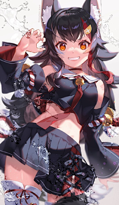 椿猫采集到插画