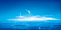 蓝色海洋背景高清素材 摄影 欣喜 水纹 海报 白云 背景 蓝色 风景 背景 设计图片 免费下载