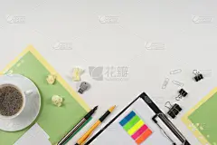 办公室,面无表情,书桌,商务,水笔,笔记本,咖啡杯,贺卡,水平画幅,形状