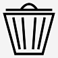 垃圾桶烟灰缸删除图标 设计图片 免费下载 页面网页 平面电商 创意素材