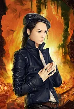 手绘美女(现代)80