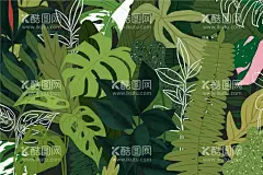 植物背景  - 源文件下载【酷图网】植物背景,花草,矢量花草,卡通花草,手绘花草,花草插画,花草背景,水彩花草,线条树叶,线条叶子,线条绿叶,矢量树叶,卡通树叶,手绘树叶,树叶插画,水彩背景,树叶,叶子,绿叶,手绘背景,笔触背景,笔刷背景,抽象菠萝,不规则几何,时尚背景,简约背景,简洁背景,纹理背景,肌理背景,
