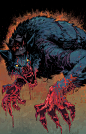 COLORS for Jughead: THE HUNGER (Drawn by Adam Gorham) : These are covers 3-5 of Jughead THE HUNGER illustrated by Adam Gorham and colored by me