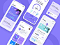 Health fitness mobile app