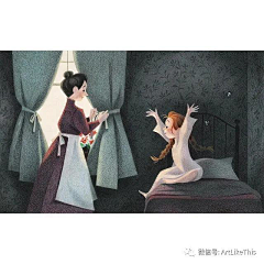 ~小生姓李~采集到彩铅插画
