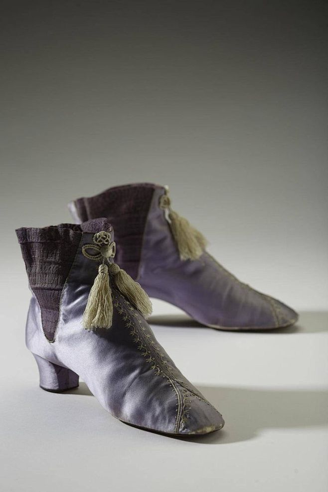 【维多利亚时期】1840-60年代女鞋