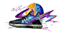 国产#Sneaker Art# 精品～

作者：@捣蛋的小智1995 ​​​​