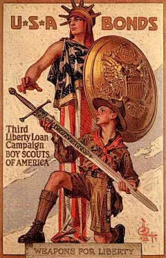 型男/Vintage古着/20世纪初手绘复古插画/复古招贴海报/广告狂人J.C. Leyendecker绘画作品集/手绘写实/经典人物造型设计