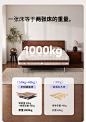 菠萝斑马智能床实木中古床架全自动智能床主卧家具2024新款木桃版-tmall.com天猫
