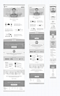 Responsive wireframes by Jess Eddy #UX #RWD