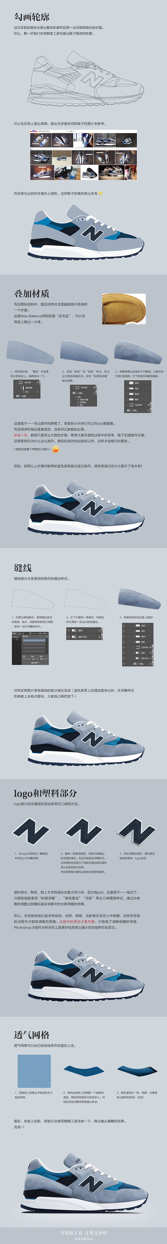 写实鞋子图标UI教程附源文件