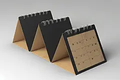 简约台历样机图片摄影图