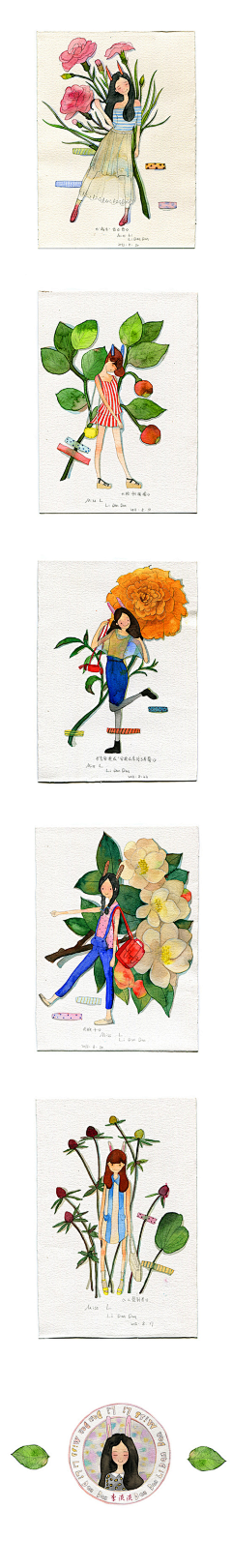 吃饭睡觉打豆豆采集到✎我要画水彩画了