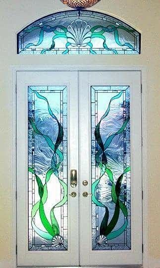 Stained Glass Door b...