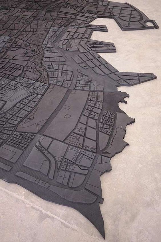 map art Marwan Rechm...