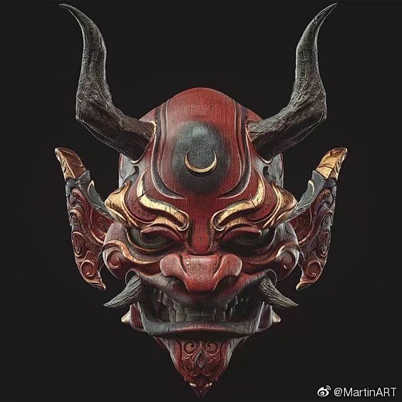 概念设计参考。面具。 ​​​​