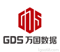 万国数据(GDS)—标志设计欣赏,logo设计大全,矢量标志设计下载,logo设计知识与教程