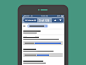 Dribbble-layout-blue-links