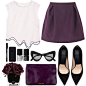 A fashion look from February 2015 featuring white shirt, pleated skirt and zara shoes. Browse and shop related looks.