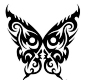 Tribal Designs Butterfly