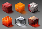 Food Cubes, Fiona Yap : Material Studies homework; mostly referenced from http://lernertandsander.com/cubes/