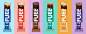 3D illustrations of protein bars. Zbrush to create the shape, Cinema4D Redshift render.