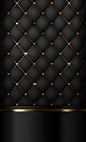 Second Life Marketplace - Luxurious Black & Gold Wall Pannel Texture - Full Perm