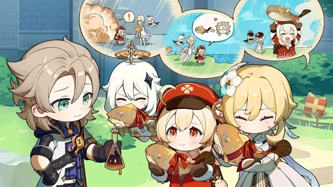 【原神】Q版生日贺图汇总˙其二/持续更新(更至神里绫华2022.09.28)