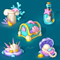 ArtStation - Mermaid props, Julia Elfin
