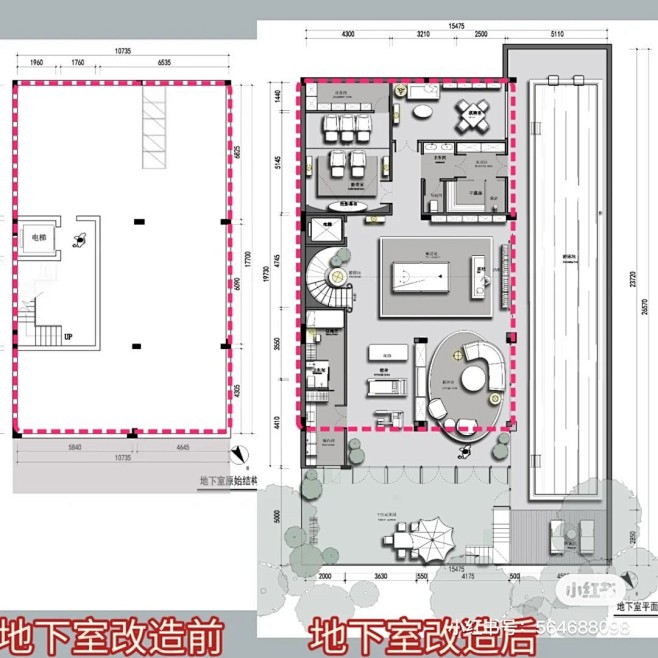 一套边联排别墅设计稿分享-室内设计-拓者...