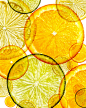 地名,风格,饮食,食品,影棚拍摄_122632880_Close-up of sliced oranges, lemons and limes_创意图片_Getty Images China