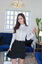 ▼SonYoonJoo▲180128图片_BP更新(娇小清甜镂空文艺范白领衬衫)_看图_孙允珠吧_百度贴吧