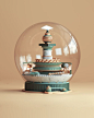 Make a Wish is Yoox international campaign for the christmas season 2017. Illustrated by Peter Tarka, five snow globes were created to showcase, in an abstract way, feature presents you can find at Yoox: the likeables, the desirables, the formidables, the