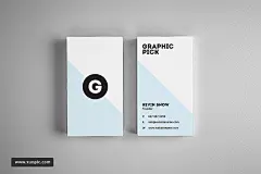 时尚简约创意卡片设计素材Minimal Business Card 设计模板 