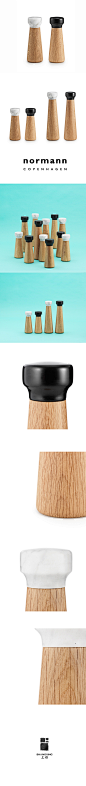 橡木与大理石的完美搭配，这款研磨器来自丹麦设计品牌Normann。「山形」SHAN XING是一个创立于2012年的独立家具品牌。「山形」的作品包括家具、家居用品、皮革制品，及与家有关的物品。 微博：http://weibo.com/shangxingfurniture #北欧品牌# #北欧设计#