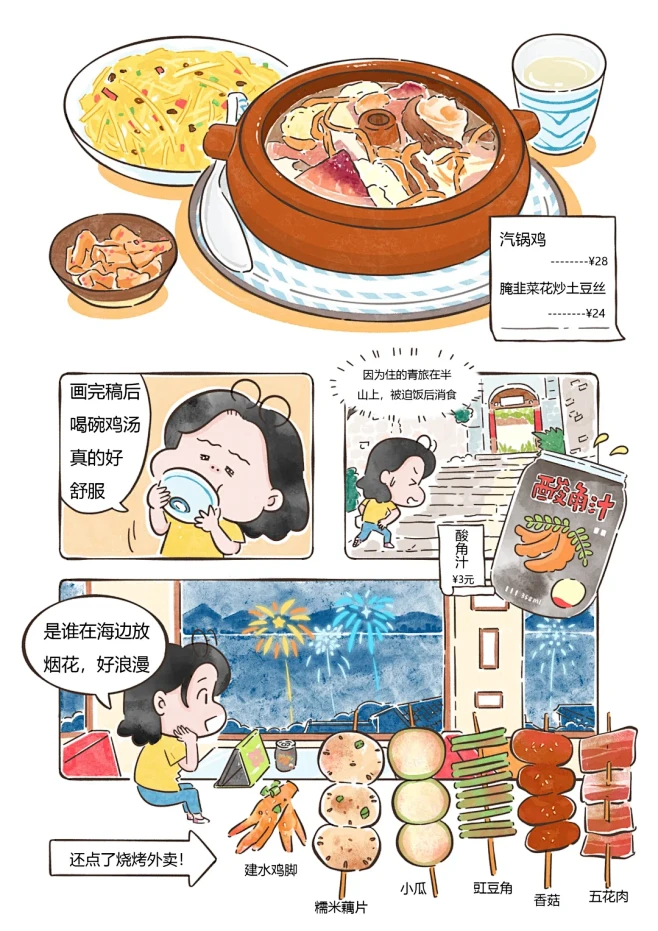 【出走9】今天脑袋空空，只会吃吃吃 - ...