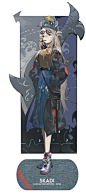 明日方舟 alchemaniaC 闲暇时光 斯卡蒂 格拉尼 空弦 立牌-淘宝网