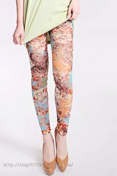 2013夏季必备水晶豹纹印花透明丝袜薄款纱网纯色打底裤 两条包邮-淘宝网